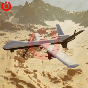 UE5 虚幻5隐形无人轰炸机MQ9收割者物体捕捉瞄准发射导弹蓝图场景