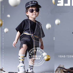 儿童摄影服装2019新款展会韩版影楼1-2岁潮童拍照拍摄男女童服饰