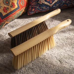 鬃毛扫床刷子卧室衣物日式清扫床扫把除尘软毛家用多功能地毯清洁