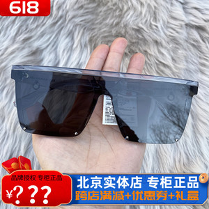 川久保玲新款一体式太阳镜oversize大镜框墨镜潮流前卫眼镜3951
