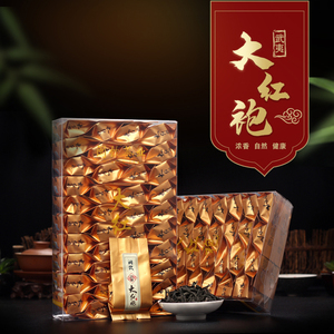 武夷山岩茶浓香型大红袍茶叶旗舰店口粮茶自己喝一斤小包装袋500g