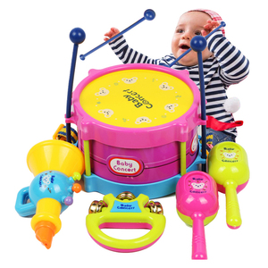 儿童拍拍鼓小孩手拍鼓乐器婴儿专业早教宝宝益智玩具打击乐器套装