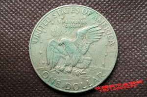 1978年美国壹圆美元人物硬100美分1元美元美金含银圆银币钱币V58