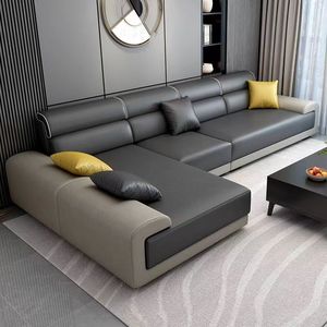 布艺沙发客厅2024新款现代简约大小户型客厅贵妃科技布沙发组合