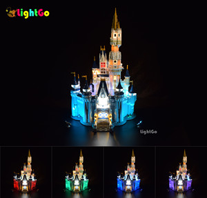 适用乐高迪士尼城堡灯饰 71040灯具 Disney Castle LightGo灯光