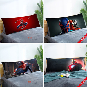 蜘蛛侠可拆洗床头软包靠背儿童房榻榻米1.5床漫威床头靠枕大靠背.