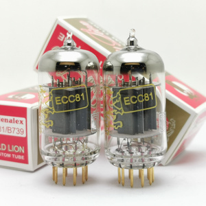 全新俄罗斯金狮 ECC81直代12AT7电子管,精密配对电子管