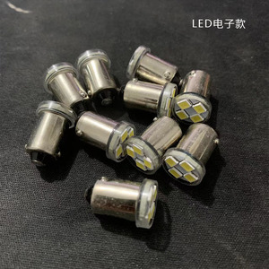 12v24vT8.5汽车仪表灯泡LED电子白光b9挂泡宇通客车边灯灯泡原厂