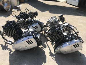 二手原装摩托车太子 钻豹125cc发动机轻骑150通用GN GS精品拆车件