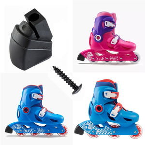 迪卡侬轮滑鞋配件OXELO轮滑刹车块儿童溜冰鞋滑轮脚刹车器零部件