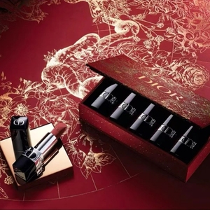 [香港直邮]Dior迪奥花漾烈艳蓝金口红中样套装1.5g*5支唇膏送礼盒
