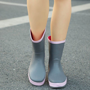 雨鞋女时尚款外穿女士水鞋防水胶鞋女式防滑韩国可爱短筒成人雨靴