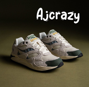 Saucony x Colour Plus Companie Grid Shadow 2限量联名小众跑鞋