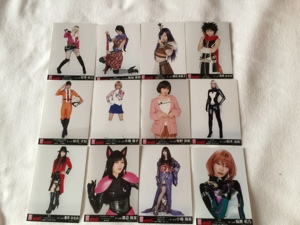 AKB48 HERO'S杂志特典 cosplay生写真 12张set 神龙 大岛优子等