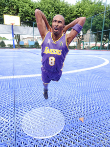 正版麦克法兰 NBA湖人队 科比 KOBE 扣篮 手办 篮球模型 人偶散货