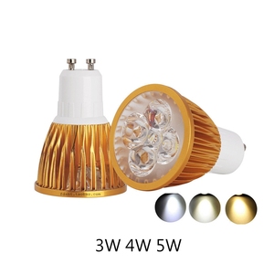 铝制筒灯宽压AC85-265V高亮3W 4W 5W家用 LED 大功率聚光射灯灯杯