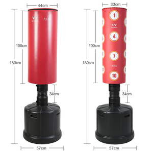 九日山拳击沙袋散打立式家用不倒翁成人儿童跆拳道训练沙包器材