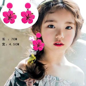 韩国时尚儿童可爱耳环无耳洞拍照学生假耳环女童夸张演出走秀耳夹