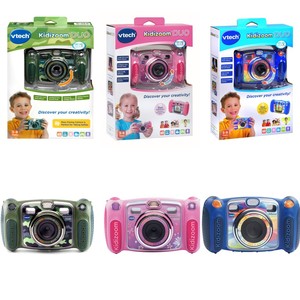 现货Vtech伟易达儿童数码照相机自拍玩具录像机500万像素相机