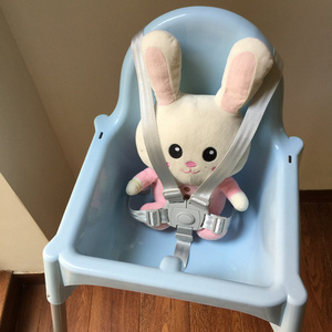 适合宜家餐椅安全带五点式安全扣宝宝绑带安迪洛婴儿童餐椅配件