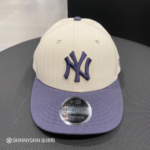New Era X MLB韩国代购 24春季男女同款棒球帽洋基队微平沿嘻哈帽