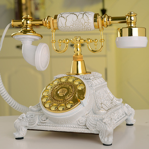 慕予臻欧式仿古电话机座机复古电话时尚创意办公家用礼品电话机
