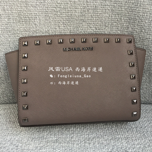 现货 Michael Kors MK 30T6TSMM2L小号铆钉耳朵包Selma笑脸包女包