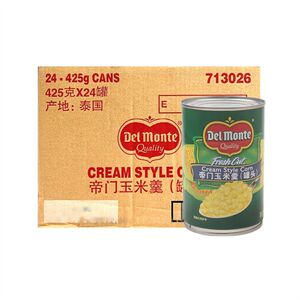 泰国进口地扪帝门玉米羹罐头425g*24罐 玉米南瓜鸡蓉蛋花广东包邮