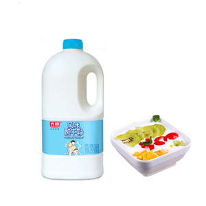 光明风味酸牛奶2KG*6瓶 营养浓稠型原味复原乳烘焙餐饮店家用商用