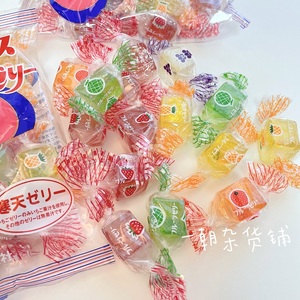2包包邮 日本糖果金城综合什锦水果软糖草莓菠萝哈密瓜葡萄橘子糖