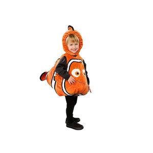 儿童节万圣节COS海底总动员尼莫小丑鱼衣服儿童海洋动物演出服装