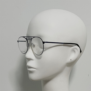 Jones 丹麦专业光学眼镜架 β钛大圆框配光镜 三中梁细节装饰镜