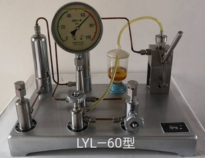 压力表 氧气表两用校验器 、液压效验仪 LYL-40型LYL -60型