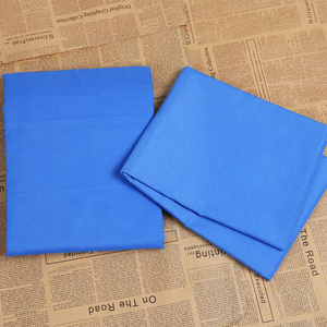 纯蓝色床单被罩枕套三件套  学生宿舍专用 促销