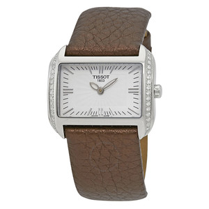 代购正品Tissot天梭T-Wave女钻石时尚方形手表T023.309.16.031.01