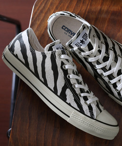 日本代购 CONVERSE SUEDE ALL STAR US ZEBRA 匡威斑马纹低帮鞋