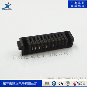 2.0间距锂电池连接器母座10PIN大电流板对板电池连接器 智能门锁