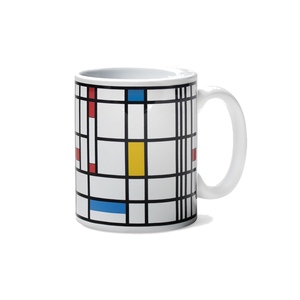 Mondrian 蒙德里安水温变色马克杯美国 MoMA 张智霖同款