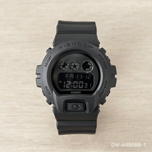 卡西欧G-SHOCK纯黑反显运动表防水防震男表DW-6900BB-1