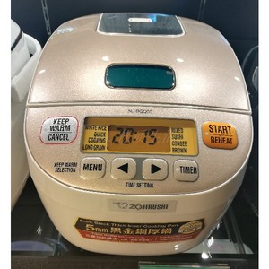 日本 ZOJIRUSHI象印NL-BGQ05小型迷你电饭煲锅黑金钢厚锅1.5L