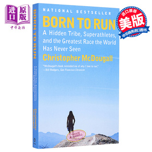 现货 Born to Run 英文原版 天生就会跑 Christopher McDougall【中商原版】