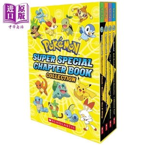 Pokemon Super Special Box Set 宝可梦故事合集 英文原版 卡通动画儿童绘本 故事图画书 精品绘本 神奇宝贝精灵【中商原版】