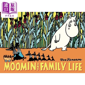 现货 Moomin and Family Life (PB) (full-colour comic strips)桥梁漫画书：姆明的家族生活 英文原版 漫画图画小说【中商原版】