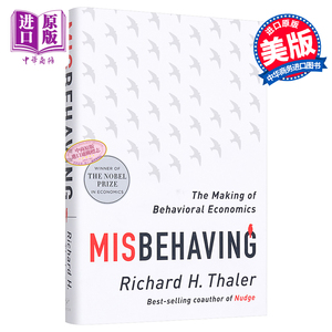 现货 错误的行为 行为经济学 英文原版 Misbehaving: The Making of Behavioral Economics 理查德·泰勒 Richard H. T中商原版