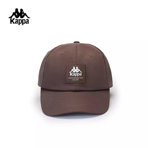 Kappa卡帕棒球帽2024新款情侣男女户外遮阳帽简约鸭舌帽K0EX8MB08