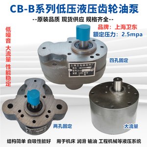 上海卫东齿轮润滑油泵CB-B2.5/4/6/10-D/16/25/32/50/63/80 125-F