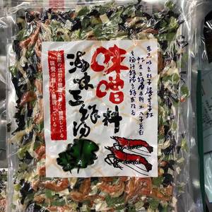 大连特产江能海味三鲜汤料包224g速食裙带菜紫菜虾海鲜味噌汤