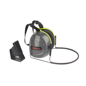 代尔塔103011隔音耳罩颈戴式防噪音工作车间睡眠学习安全帽式耳罩