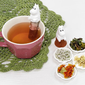 韩国mikeep企鹅北极熊可爱不锈钢茶漏茶杯伴侣创意冬季泡茶器茶滤