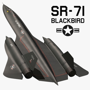 SR71 SR-71 黑鸟侦察机 AF1合金成品模型飞机模型 1/200军事模型